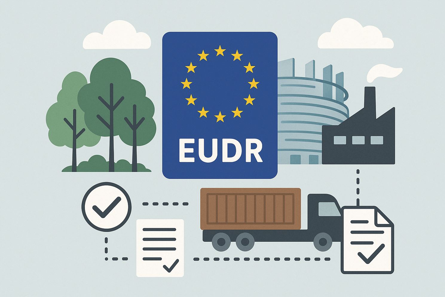 EUDR atbilstība kļūst vienkārša ar EDI